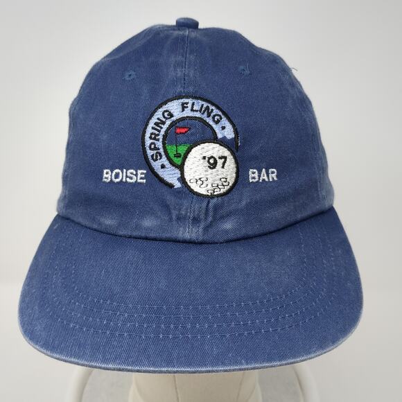 Boise Spring Fling Bar Slideback Hat Blue One Size Port Authority - Picture 2 of 9